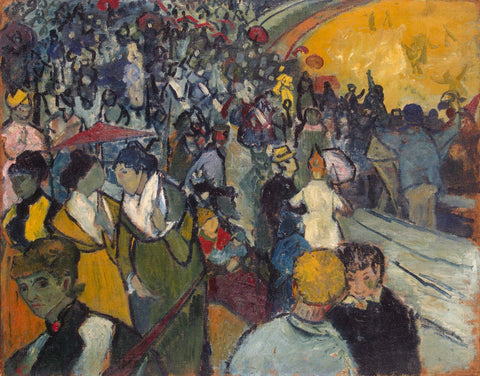 Les Arènes by Vincent Van Gogh