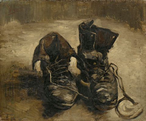 Shoes by Vincent Van Gogh