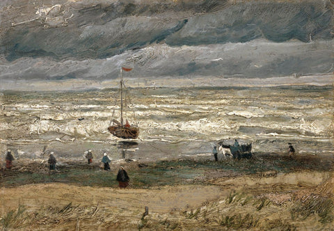 View of the Sea at Scheveningen - Framed Prints by Vincent Van Gogh
