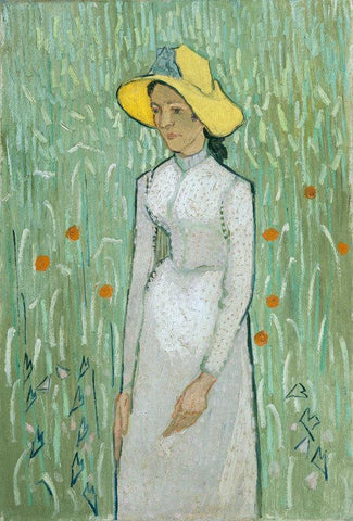 Girl In White - Large Art Prints