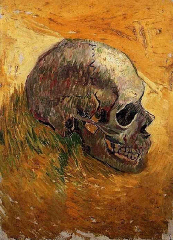 Skull of a Skeleton - Posters by Vincent Van Gogh