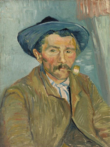 Portrait Of Theo Van Gogh - Large Art Prints by Vincent Van Gogh