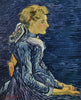 Portrait Of Adeline Revoux - Vincent van Gogh - Post Impressionist - Canvas Prints