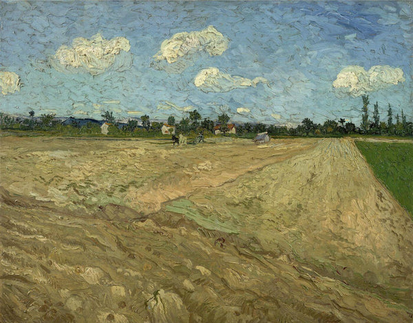 Vincent van Gogh - Geploegde akkers ('De_voren') - Canvas Prints