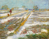 Landscape With Snow - Canvas Prints