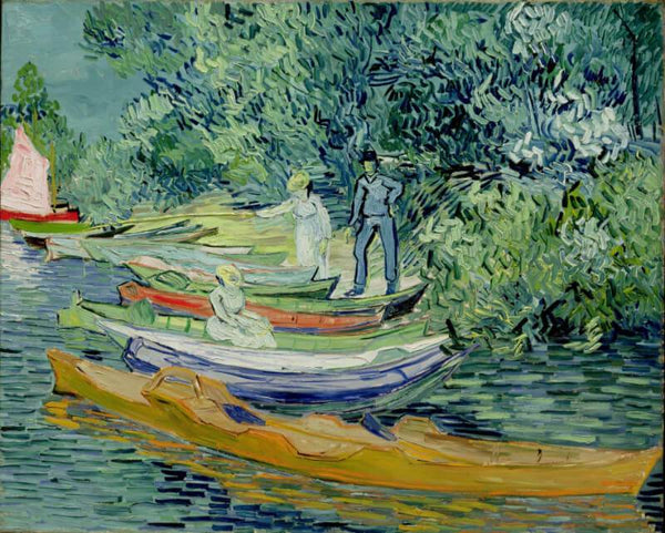 Bank Of The Oise At Auvers, 1890 - Canvas Prints