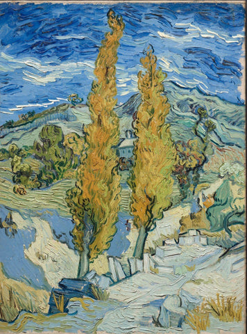 Vincent van Gogh - Peupliers a Saint - Large Art Prints by Vincent Van Gogh