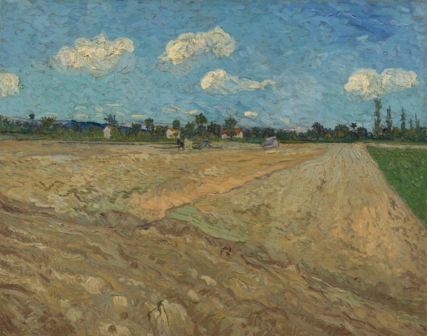 Vincent van Gogh - Ploughed Fields (The Furrows) - Large Art Prints