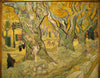 Vincent van Gogh - The Road Menders St Remy 1889 - Canvas Prints