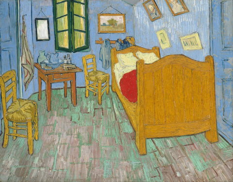 Bedroom in Arles - Second Version by Vincent Van Gogh