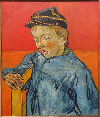 The Schoolboy Camille Roulin 1888 - Vincent Van Gogh - Canvas Prints