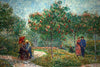 Garden With Courting Couples: Square Saint-Pierre - Life Size Posters