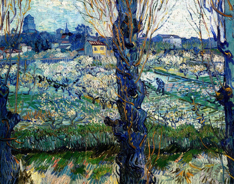 Vincent van Gogh - View on Arles by Vincent Van Gogh