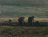 Women On The Peat Moor - Large Art Prints