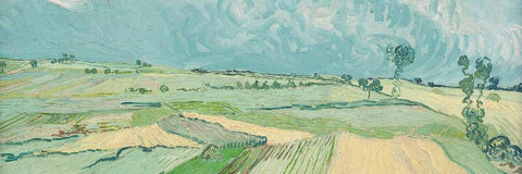 Wheat Fields after the Rain (The Plain of Auvers), 1890 - Large Art Prints by Vincent Van Gogh