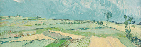 Wheat Fields after the Rain (The Plain of Auvers), 1890 by Vincent Van Gogh