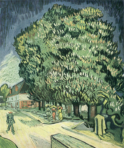Blossoming Chestnut, 1890 by Vincent Van Gogh