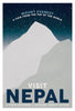 Vintage Poster - Visit Nepal - Posters