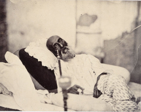 Vintage India - Photograph - Bahadur Shah Zafar Awaiting Trial - Canvas Prints