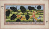 Vintage Indian Art - Ramayana - Five Folios From A Ramayana Series- Hanuman Fighting - Rajput Painting - Mewar - 18 Century II - Life Size Posters