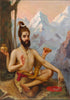 Vintage Indian Art - Raja Ravi Varma - Shiva as Dakshinamurthy - 1903 - Framed Prints