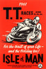 Vintage Isle of Man TT Race poster - Framed Prints
