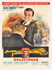 Vintage Movie Art Poster - Goldfinger - Tallenge Hollywood James Bond Poster Collection - Framed Prints