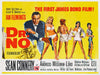 Vintage Movie Mitchell Hooks Art Poster - Dr No -  Tallenge Hollywood James Bond Poster Collection - Canvas Prints