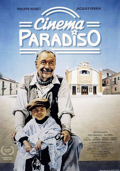 Vintage Movie Poster - Cinema Paradiso - Tallenge Hollywood Collection - Framed Prints