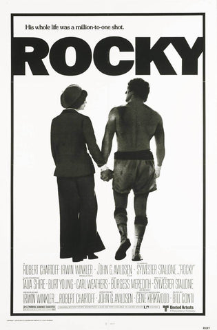 Vintage Movie Poster - Rocky - Sylvester Stallone - Tallenge Hollywood Collection - Canvas Prints