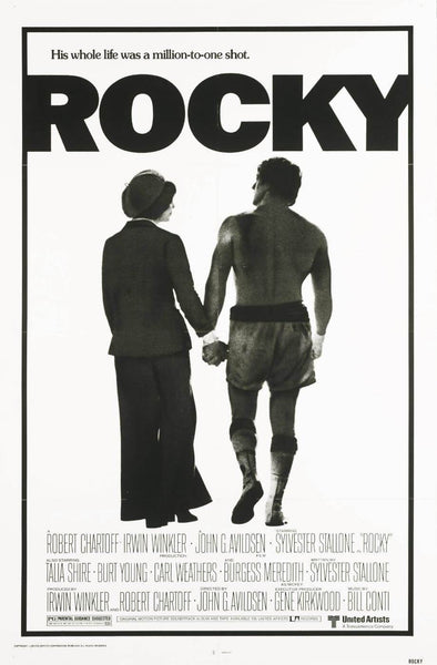 Vintage Movie Poster - Rocky - Sylvester Stallone - Tallenge Hollywood Collection - Art Prints