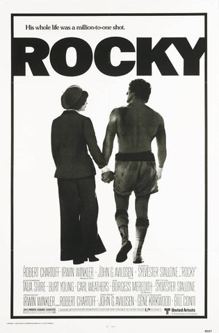 Vintage Movie Poster - Rocky - Sylvester Stallone - Tallenge Hollywood Collection by Tim