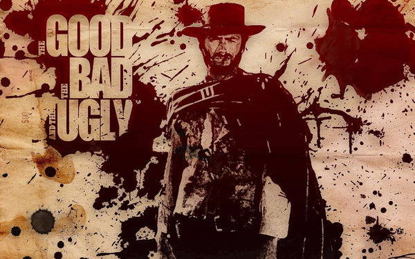 Vintage Movie Poster - The Good The Bad And The Ugly - Hollywood Collection - Canvas Prints