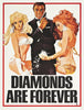 Vintage Movie Robert McGinnis Art Poster - Diamonds Are Forever - Tallenge Hollywood James Bond Poster Collection - Framed Prints