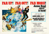 Vintage Movie Robert McGinnis Art Poster - On Her Majestys Secret Service - Tallenge Hollywood James Bond Poster Collection - Framed Prints