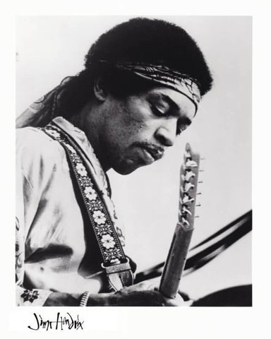 Vintage Music Concert Release - Jimi Hendrix At Woodstock 1 - Tallenge Music Collection - Large Art Prints