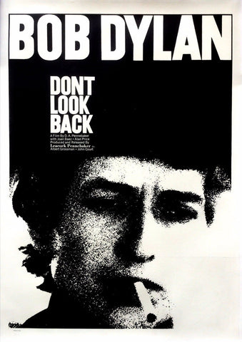 Tallenge Music Collection - Music Poster - Bob Dylan - Canvas Prints