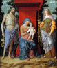The Virgin and Child With St John The Baptist And Magdalene (La Vergine Col Bambino, San Giovanni Battista e Maddalena) – Andrea Mantegna – Christian Art Painting - Canvas Prints