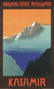 Visit India - Kashmir - Vintage Travel Poster - Art Prints