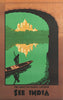 Visit India - Lucknow - Vintage Travel Poster - Framed Prints