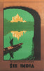 Visit India - Lucknow - Vintage Travel Poster - Posters