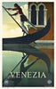 Visit Venice - Vintage Travel Poster - Framed Prints