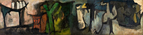 Voices - Maqbool Fida Husain - Framed Prints