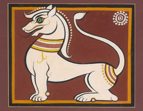 Vyala - Jamini Roy - Art Prints