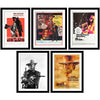 Clint Eastwood Movie Posters Set - Set of 10 Framed Poster Paper - (12 x 17 inches)each