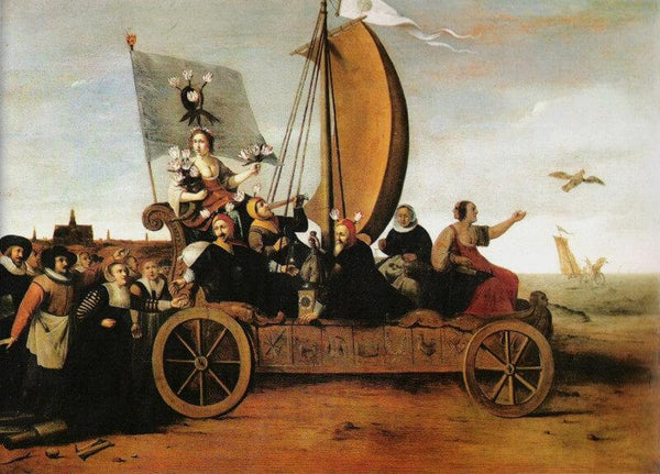 Flora's Wagon of Fools - Canvas Prints