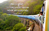 Wanderlust - Inspirational Quote - Once A Year Go Somewhere You Have Never Been Before - Dalai Lama - Posters