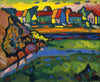 Wassily Kandinsky - Bayerisches Dorf mit Feld - Life Size Posters