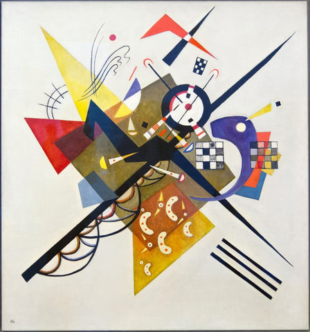 On White II - Wassily Kandinsky by Wassily Kandinsky