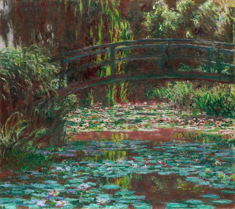 Water Lily Pond (Étang aux nymphéas) - Claude Monet Painting –  Impressionist Art - Canvas Prints